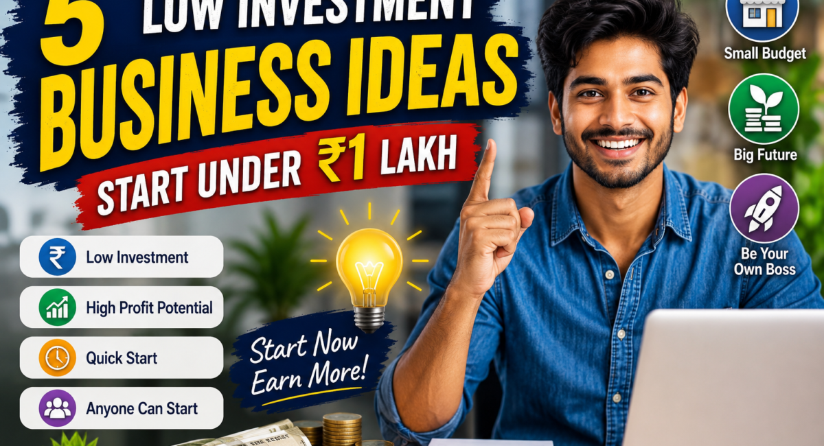 5 Low Investment Business Ideas 5 Low Investment Business Ideas