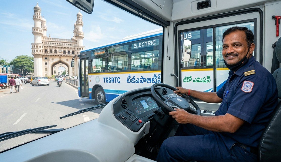 Electric Bus Driver Jobs in Hyderabad