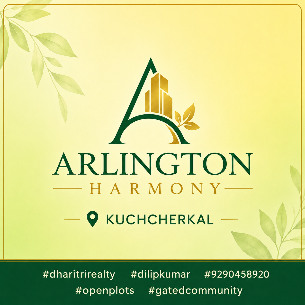 Arlington Harmony Nexus Elite | Premium Open Plots Near Shadnagar