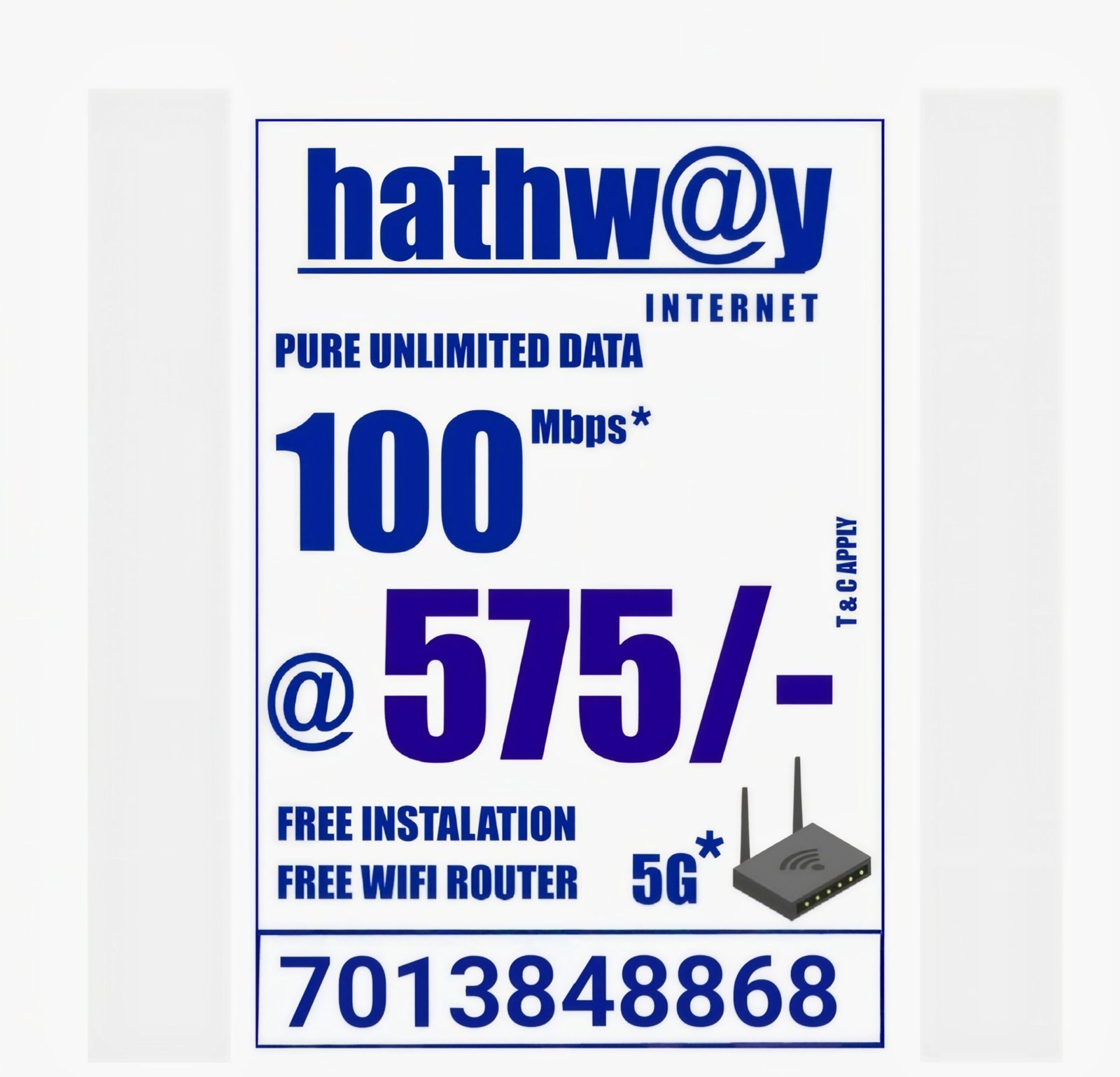 Hathway Broadband Internet Plans in Hyderabad