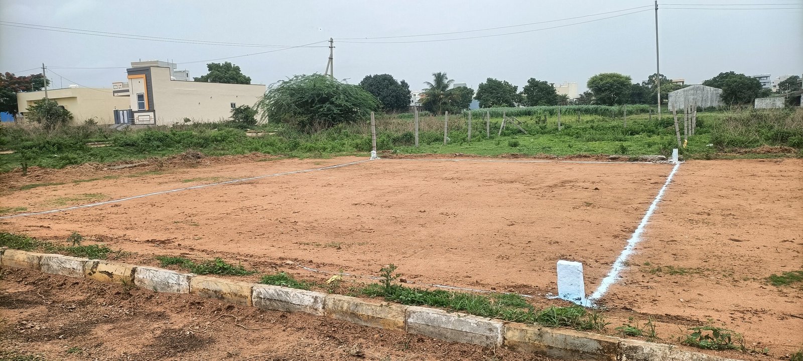 A suitable plot for building a house is available for sale
