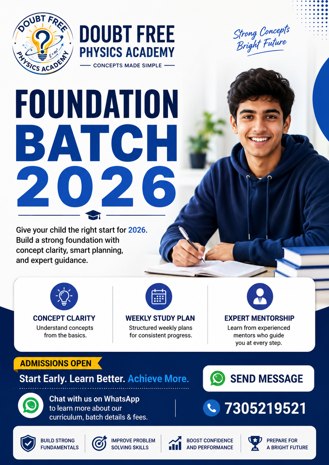 Foundation Course on Physics for JEE & NEET | Doubt Free Physics Academy