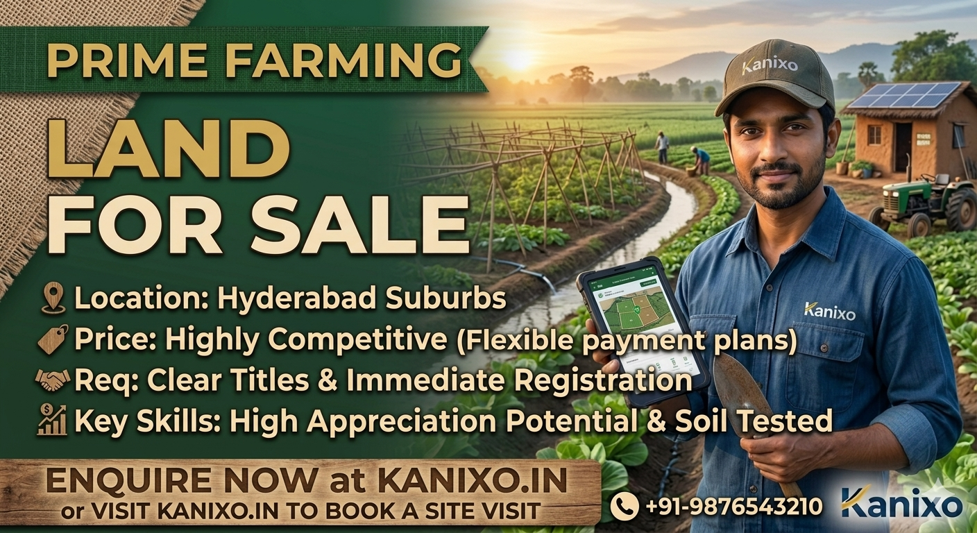 Agriculture Farmland for Sale near Yacharam Sagar Highway