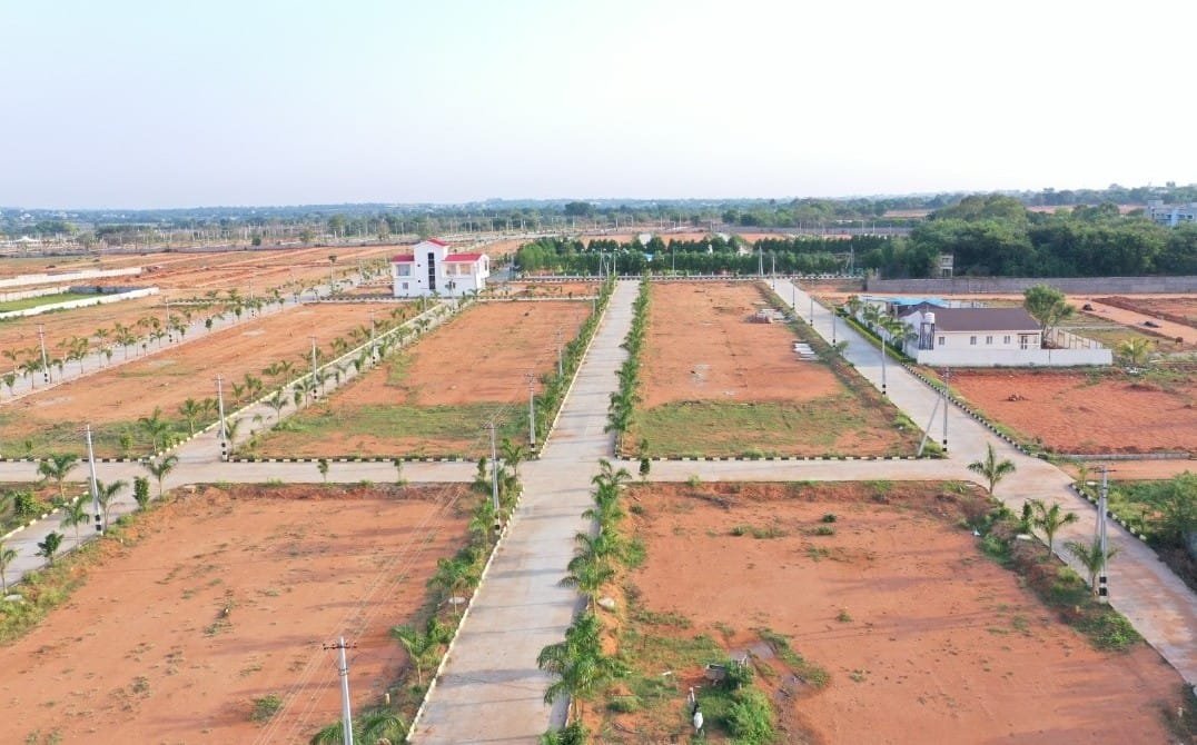 Open Plots for Sale in Shadnagar with All Developments | Gated Community