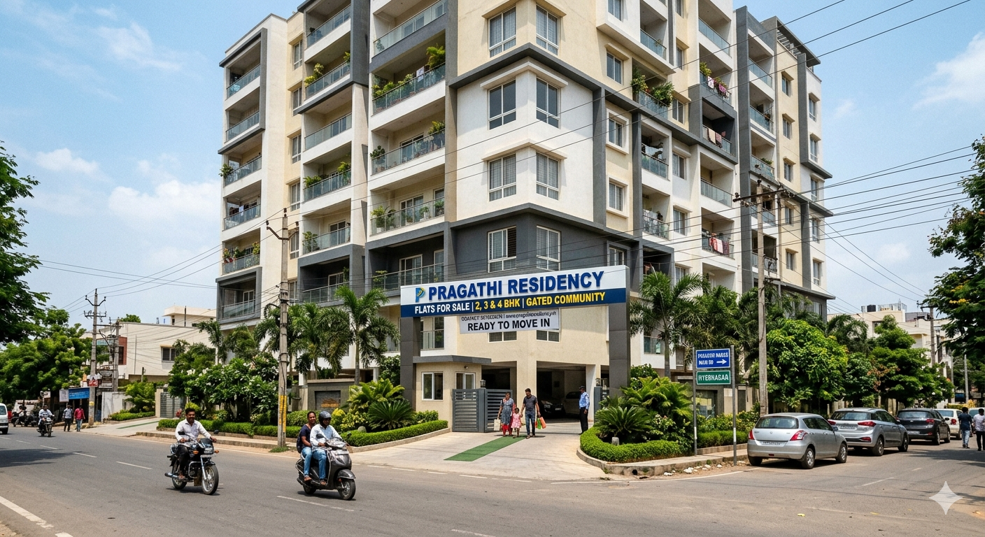 Flats for Sale in Pragathi Nagar | 2BHK, 2.5BHK & 3BHK Premium Apartments