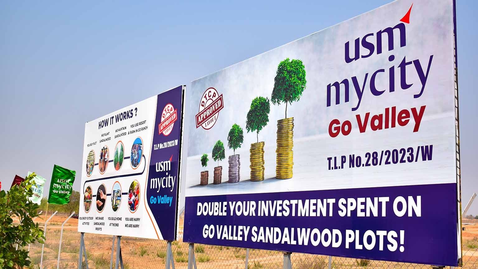 USM Mycity Go Valley | Premium Sandalwood Plots for Sale