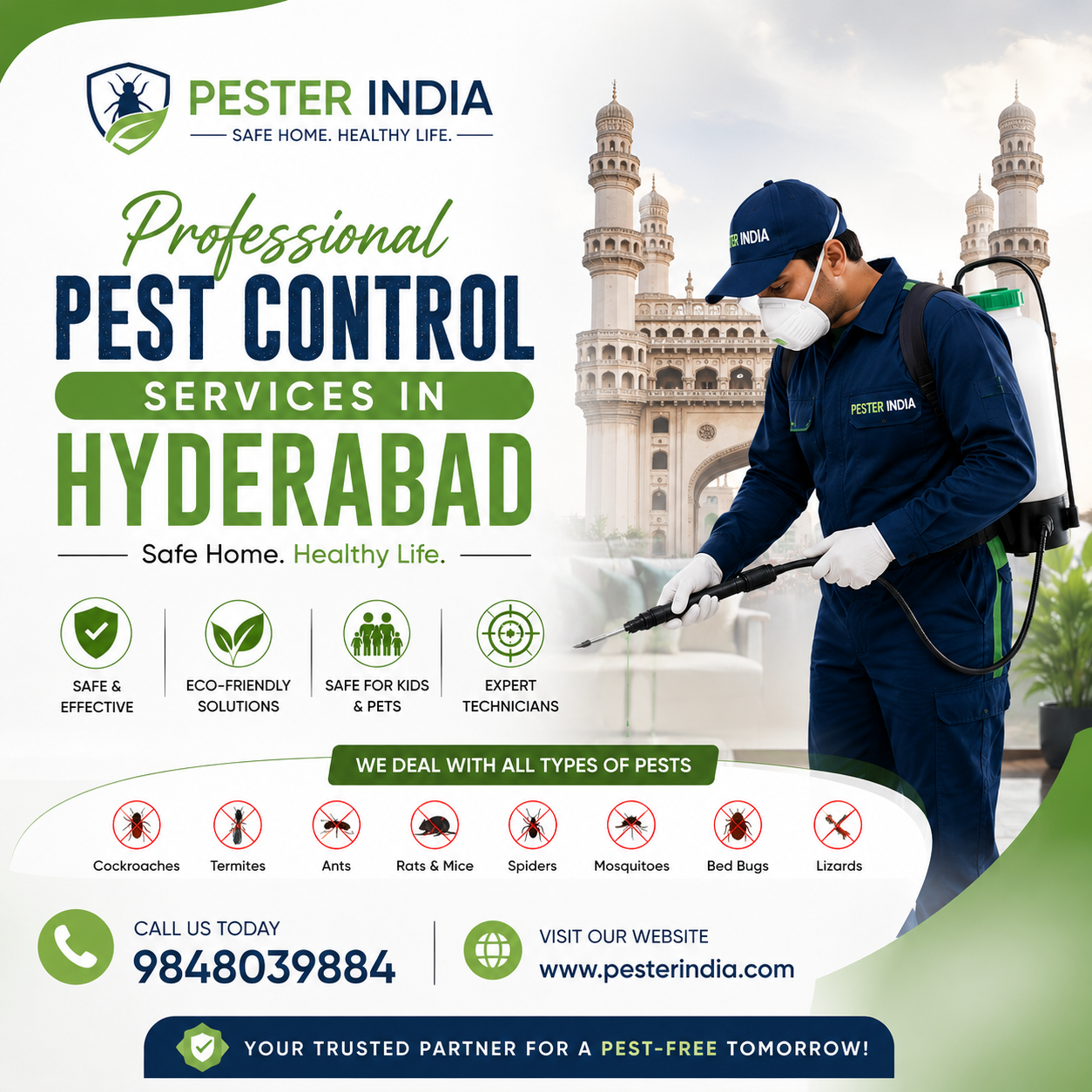 Pest Control Services in Hyderabad