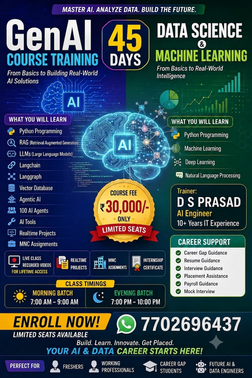 PYTHON AND AI TRAINING