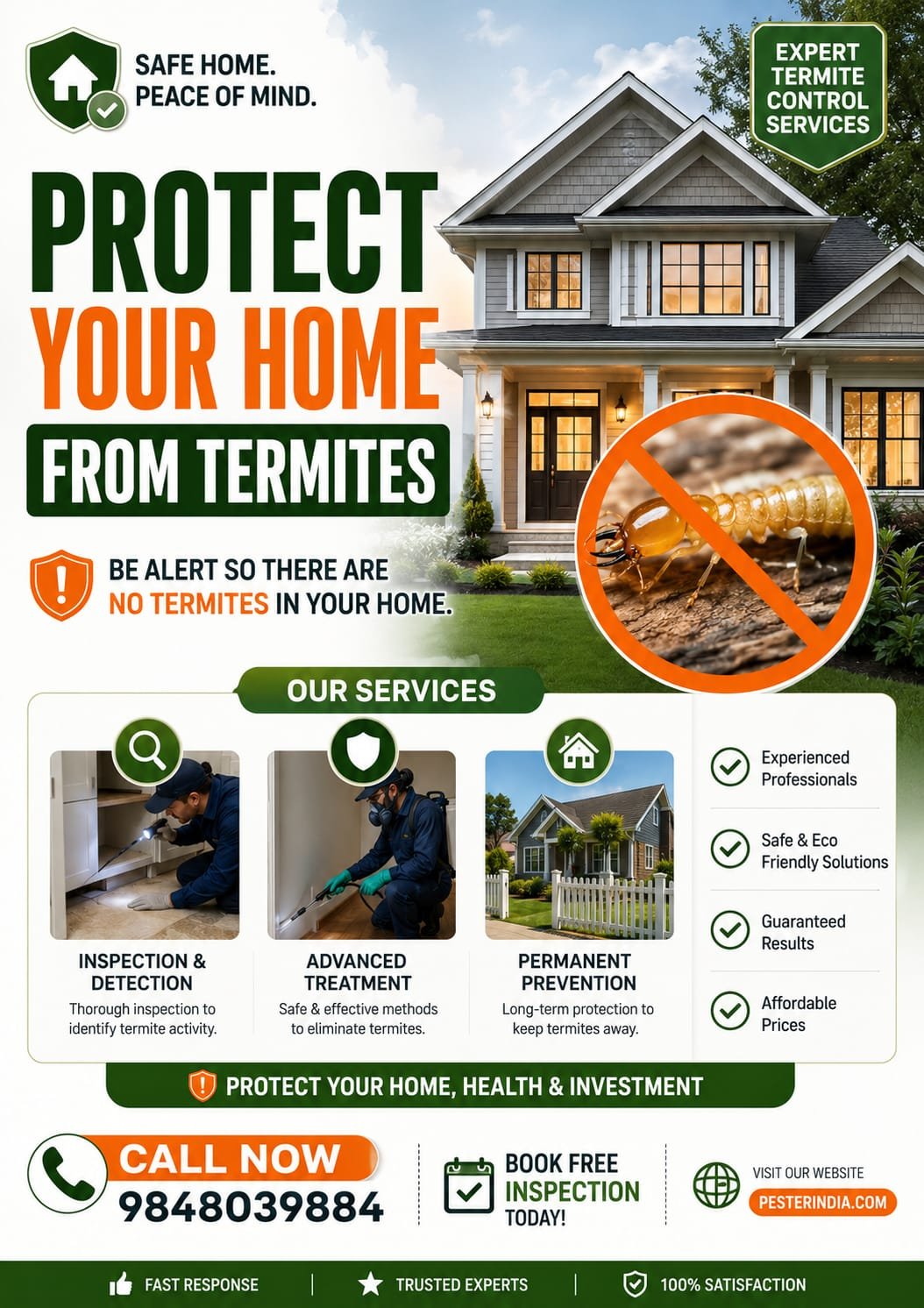 Pest Control Services in Hyderabad