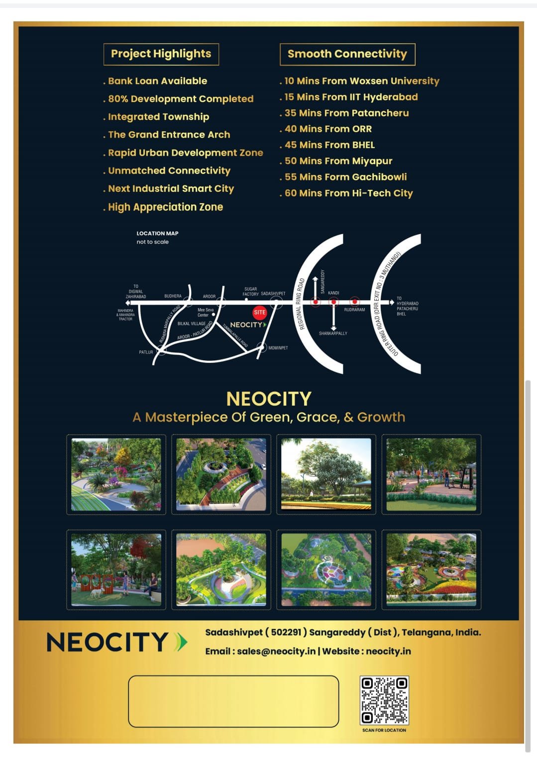 Plots for Sale in Sadashivpet | Ananthaa Neo City Gated Community