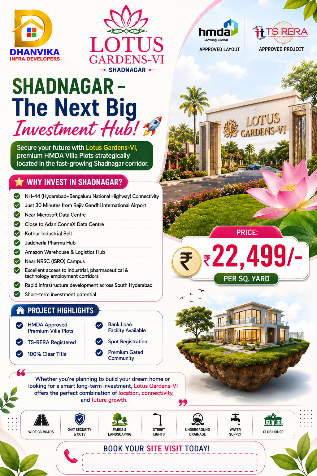 Lotus Gardens VI – Premium Residential Plots for Sale