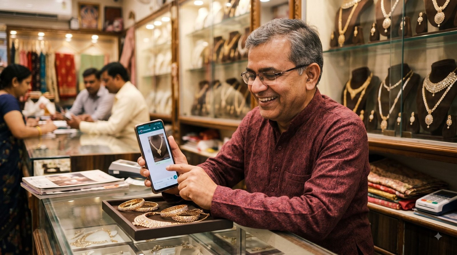 Jewelers షాప్ ఓనర్స్ కోసం ప్రీమియం తెలుగు యాడ్ స్క్రిప్ట్